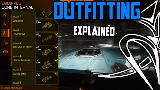 Beginners guide  ship Outfitting modules amp builds explained Elite Dangerous [upl. by Aicemaj]