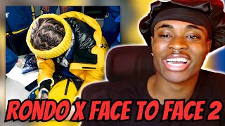 Rondo X Face to Face 2  ITALIAN RAP REACTION [upl. by Clercq873]