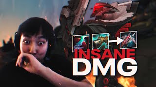 INSANE DAMAGE Jhin build  Doublelift [upl. by Aser]