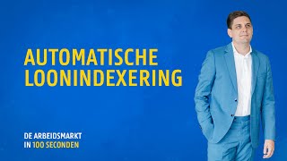 Automatische loonindexering – Arbeidsmarktbegrippen in minder dan 100 seconden [upl. by Acinelav]