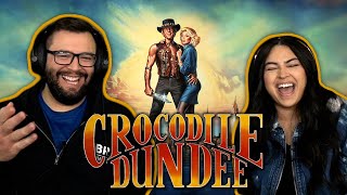 Crocodile Dundee 1986 First Time Watching Movie Reaction [upl. by Ansell]