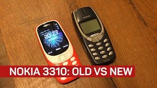 New Nokia 3310 versus old Nokia 3310 [upl. by Bilbe]