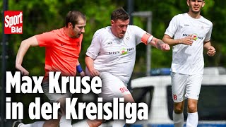 Max Kruse feiert Debüt in der Kreisliga [upl. by Ahsiela]