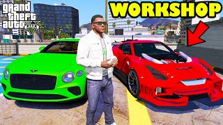 Franklin Bring Legendary Edition GTR And Ultra Luxury Rare Cars In His Workshop GTA 5 [upl. by Ehcor]