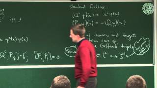 Application Quantum mechanics on curved spaces  Lec 26  Frederic Schuller [upl. by Eniagrom]