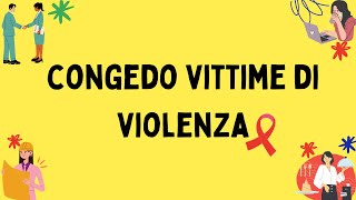 Guida al congedo per le vittime di violenza tutti i diritti delle lavoratrici [upl. by Pasol]