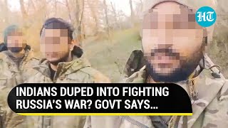 Indians Hired As Russian Army Helpers Forced To Fight In Ukraine Modi Govt Breaks Silence [upl. by Vevay]