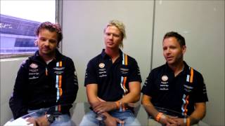 Interview with the All Danish Crew of the No95 Aston Martin Racing Vantage [upl. by Issiah]