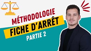 Méthode de la Fiche darrêt  Partie 2 [upl. by Mozart]