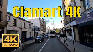 Clamart 4K  Driving French region [upl. by Ahsima98]