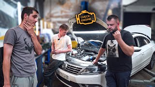 Балацко убил мотор на Passat CC 😢 По глупости [upl. by Elrebma286]