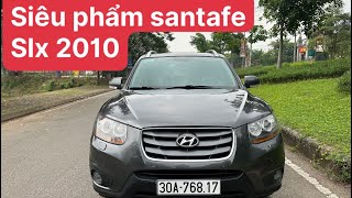 Chi tiết siêu phẩm santafe slx 2010 máy dầu bản full options [upl. by Nikolaus]