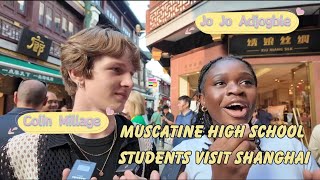 Muscatine High School students visit Shanghai [upl. by Euv452]