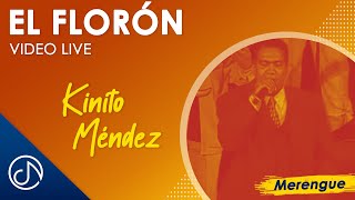 El FLORÓN ⭐  Kinito Mendez Sony Discos Convention 1998 Video Live [upl. by Kotz]