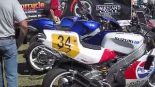 RG500 Suzuki Gamma RZ500 Yamaha Gathering Alabama [upl. by Ajit]