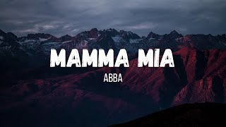 ABBA  Mamma Mia instrumental w lyrics [upl. by Vinni]