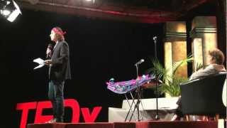 Discovering liberty Nadir Bouhmouch at TEDxSDSU [upl. by Ymmij871]