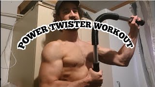 Power twister workout  full upper body [upl. by Ennaus]