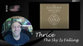 Thrice  The Sky Is Falling Audio  Reaction with Rollen [upl. by Arias]