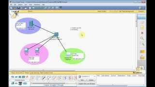 Network 09 InterVLAN Routing Multilayer switch  HQ [upl. by Rramel]