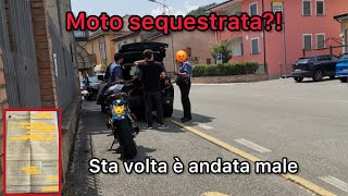 MI HANNO RITIRATO LA MOTO fermato dai Carabinieri [upl. by Caritta]