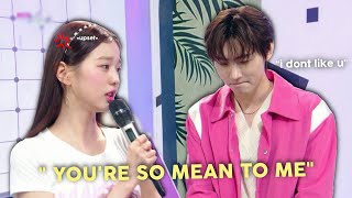 Sunghoon being SCOLDED by Wonyoung for not knowing Ives song and not being supportive [upl. by Maje]