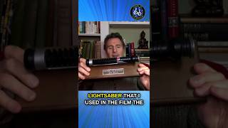 Liam Neeson KEPT Qui Gon’s Lightsaber starwars interview shortsfeed [upl. by Nilahs]