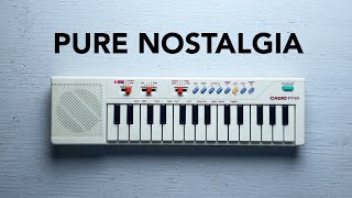 Casio PT10 Lofi nostalgia machine from 1987  FREE SAMPLE LIBRARY [upl. by Nylcoj368]