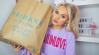 PRIMARK HAUL  SPRING 2018  TRY ON [upl. by Hoi]