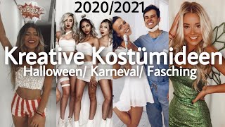 Kreative KOSTÜMIDEEN alleine und für Gruppen 🎃 HALLOWEEN KARNEVAL FASCHING [upl. by Nivahb]