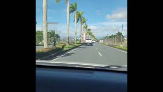 Driving to the iloilo Airport [upl. by Aerdnaeel]