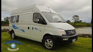 Budget 2 Premium  LDV 2 Berth Campervan Rental New Zealand  Manual Transmission [upl. by Terle188]