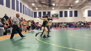 Brayden Stallings RHHS Vs Arick Smith BRUN  138 lbs [upl. by Elleined]