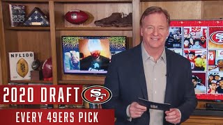 Every 49ers 2020 Draft Pick [upl. by Valsimot]