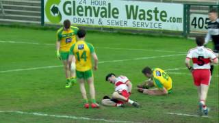 EirGrid GAA Ulster U21 Football Championship Final  Donegal v Derry Monday April 10th 2017 [upl. by Emerald]