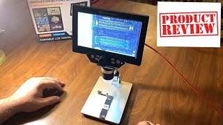 A Quick Look At The Mustool G1200 Digital Microscope [upl. by Lever]