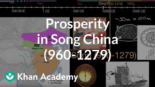 Prosperity in Song China 9601279  World History  Khan Academy [upl. by Thora]