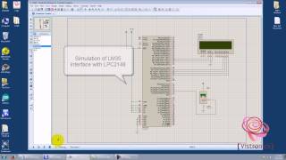 LM35 Temperature Sensor  LPC2148 [upl. by Mayman]