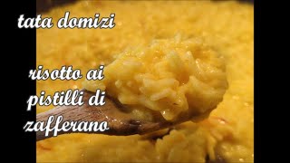 Risotto ai pistilli di zafferano I segreti per farlo allonda [upl. by Ramiah]