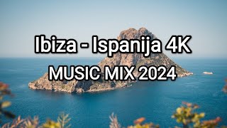 Ibiza  Ispanijos sala 4K  Summer music Mix 2024  John Newman Doja Cat Sigala David Guetta [upl. by Asamot]