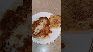 Chicken Parmesan and Garlic Bread [upl. by Delinda275]