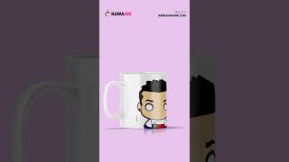 Cristiano Ronaldo  Siuuu Coffee Mug [upl. by Blasius]