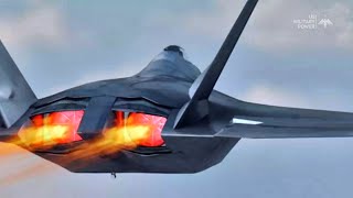 Extremely Powerful F22 Raptor Shows Its Crazy Ability [upl. by Donni]