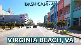 Virginia Beach VA Sunny Day Drive Coastal Bliss and City Vibes [upl. by Eyt798]