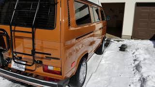 1984 VW Vanagon Westfalia Camper Westy Transporter T3 mods vanlife [upl. by Zsa Zsa921]