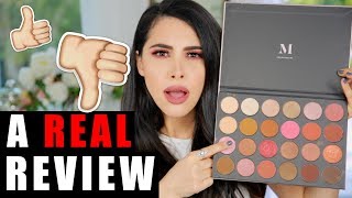 OMG NEW MORPHE 24G PALETTE REVIEW PALETTE TUTORIAL amp SWATCHES  GRAND GLAM [upl. by Old871]