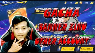 GACHAGOLDEN TICKET FOR BANNER ZINO HERNANDEZ IN OTHER ACCOUNTCaptain tsubasa ACE gacha update [upl. by Eylrac303]