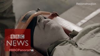 What a waterboarding reconstruction looks like  BBC News [upl. by Giuditta]