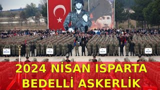 2024 Nisan Isparta Bedelli Askerlik Yemin Töreni [upl. by Gould]