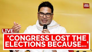 Prashant Kishor Interview Prashant Kishors Biggest Analysis Of 2024 Elections  India Today LIVE [upl. by Akived]